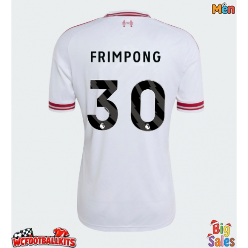 Liverpool Jeremie Frimpong #30 Replica Away Stadium Shirt 2026-27 Short Sleeve